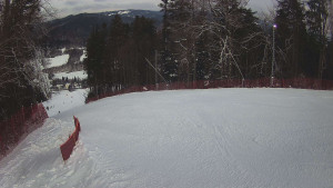 Skiareál Karolinka - Prostřední část sjezdovky a snowpark - 7.1.2026 v 11:55 Skiareál Karolinka - Prostřední část sjezdovky a snowpark - 7.1.2026 v 11:55