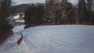 Skiareál Karolinka - Prostřední část sjezdovky a snowpark - 7.1.2026 v 13:25 Skiareál Karolinka - Prostřední část sjezdovky a snowpark - 7.1.2026 v 13:25