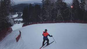 Skiareál Karolinka - Prostřední část sjezdovky a snowpark - 7.1.2026 v 15:20 Skiareál Karolinka - Prostřední část sjezdovky a snowpark - 7.1.2026 v 15:20