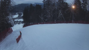 Skiareál Karolinka - Prostřední část sjezdovky a snowpark - 7.1.2026 v 15:55 Skiareál Karolinka - Prostřední část sjezdovky a snowpark - 7.1.2026 v 15:55