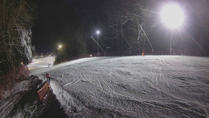 Skiareál Karolinka - Prostřední část sjezdovky a snowpark - 7.1.2026 v 18:45 Skiareál Karolinka - Prostřední část sjezdovky a snowpark - 7.1.2026 v 18:45