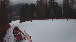 Skiareál Karolinka - Prostřední část sjezdovky a snowpark - 11.2.2026 v 09:32 Skiareál Karolinka - Prostřední část sjezdovky a snowpark - 11.2.2026 v 09:32