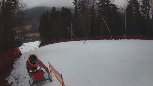 Skiareál Karolinka - Prostřední část sjezdovky a snowpark - 11.2.2026 v 11:32 Skiareál Karolinka - Prostřední část sjezdovky a snowpark - 11.2.2026 v 11:32