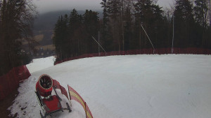 Skiareál Karolinka - Prostřední část sjezdovky a snowpark - 11.2.2026 v 13:02 Skiareál Karolinka - Prostřední část sjezdovky a snowpark - 11.2.2026 v 13:02