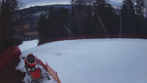Skiareál Karolinka - Prostřední část sjezdovky a snowpark - 14.2.2026 v 07:32 Skiareál Karolinka - Prostřední část sjezdovky a snowpark - 14.2.2026 v 07:32