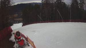 Skiareál Karolinka - Prostřední část sjezdovky a snowpark - 14.2.2026 v 09:32 Skiareál Karolinka - Prostřední část sjezdovky a snowpark - 14.2.2026 v 09:32
