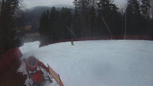 Skiareál Karolinka - Prostřední část sjezdovky a snowpark - 14.2.2026 v 16:02 Skiareál Karolinka - Prostřední část sjezdovky a snowpark - 14.2.2026 v 16:02