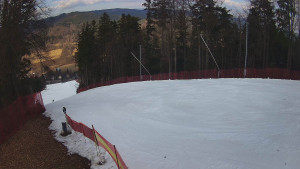 Skiareál Karolinka - Prostřední část sjezdovky a snowpark - 3.3.2026 v 14:05 Skiareál Karolinka - Prostřední část sjezdovky a snowpark - 3.3.2026 v 14:05