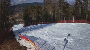 Skiareál Karolinka - Prostřední část sjezdovky a snowpark - 3.3.2026 v 14:25 Skiareál Karolinka - Prostřední část sjezdovky a snowpark - 3.3.2026 v 14:25