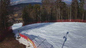 Skiareál Karolinka - Prostřední část sjezdovky a snowpark - 3.3.2026 v 14:32 Skiareál Karolinka - Prostřední část sjezdovky a snowpark - 3.3.2026 v 14:32