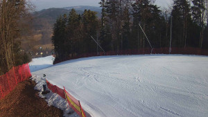 Skiareál Karolinka - Prostřední část sjezdovky a snowpark - 4.3.2026 v 09:02 Skiareál Karolinka - Prostřední část sjezdovky a snowpark - 4.3.2026 v 09:02