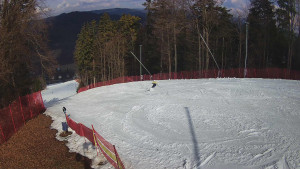 Skiareál Karolinka - Prostřední část sjezdovky a snowpark - 4.3.2026 v 11:50 Skiareál Karolinka - Prostřední část sjezdovky a snowpark - 4.3.2026 v 11:50