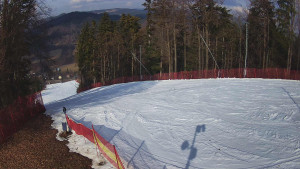 Skiareál Karolinka - Prostřední část sjezdovky a snowpark - 4.3.2026 v 13:50 Skiareál Karolinka - Prostřední část sjezdovky a snowpark - 4.3.2026 v 13:50