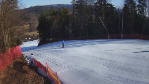 Skiareál Karolinka - Prostřední část sjezdovky a snowpark - 9.3.2026 v 08:32 Skiareál Karolinka - Prostřední část sjezdovky a snowpark - 9.3.2026 v 08:32