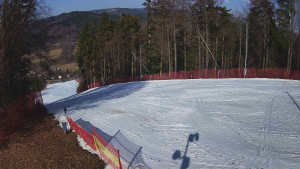Skiareál Karolinka - Prostřední část sjezdovky a snowpark - 9.3.2026 v 13:40 Skiareál Karolinka - Prostřední část sjezdovky a snowpark - 9.3.2026 v 13:40