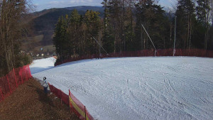 Skiareál Karolinka - Prostřední část sjezdovky a snowpark - 12.3.2026 v 09:25 Skiareál Karolinka - Prostřední část sjezdovky a snowpark - 12.3.2026 v 09:25