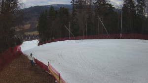 Skiareál Karolinka - Prostřední část sjezdovky a snowpark - 12.3.2026 v 10:15 Skiareál Karolinka - Prostřední část sjezdovky a snowpark - 12.3.2026 v 10:15