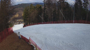 Skiareál Karolinka - Prostřední část sjezdovky a snowpark - 12.3.2026 v 11:15 Skiareál Karolinka - Prostřední část sjezdovky a snowpark - 12.3.2026 v 11:15