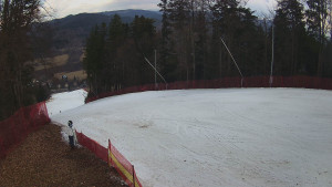 Skiareál Karolinka - Prostřední část sjezdovky a snowpark - 12.3.2026 v 14:10 Skiareál Karolinka - Prostřední část sjezdovky a snowpark - 12.3.2026 v 14:10