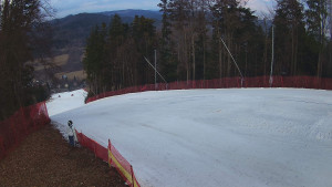 Skiareál Karolinka - Prostřední část sjezdovky a snowpark - 12.3.2026 v 17:20 Skiareál Karolinka - Prostřední část sjezdovky a snowpark - 12.3.2026 v 17:20
