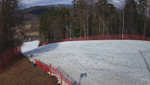 Skiareál Karolinka - Prostřední část sjezdovky a snowpark - 13.3.2026 v 13:10 Skiareál Karolinka - Prostřední část sjezdovky a snowpark - 13.3.2026 v 13:10