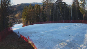 Skiareál Karolinka - Prostřední část sjezdovky a snowpark - 13.3.2026 v 17:02 Skiareál Karolinka - Prostřední část sjezdovky a snowpark - 13.3.2026 v 17:02