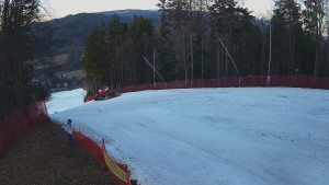 Skiareál Karolinka - Prostřední část sjezdovky a snowpark - 13.3.2026 v 17:32 Skiareál Karolinka - Prostřední část sjezdovky a snowpark - 13.3.2026 v 17:32