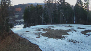 Skiareál Karolinka - Prostřední část sjezdovky a snowpark - 19.3.2026 v 06:10 Skiareál Karolinka - Prostřední část sjezdovky a snowpark - 19.3.2026 v 06:10