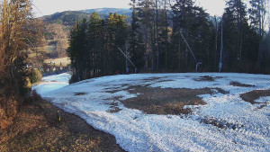 Skiareál Karolinka - Prostřední část sjezdovky a snowpark - 19.3.2026 v 07:10 Skiareál Karolinka - Prostřední část sjezdovky a snowpark - 19.3.2026 v 07:10