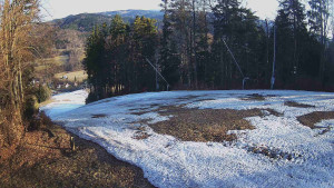 Skiareál Karolinka - Prostřední část sjezdovky a snowpark - 19.3.2026 v 07:32 Skiareál Karolinka - Prostřední část sjezdovky a snowpark - 19.3.2026 v 07:32