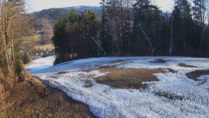 Skiareál Karolinka - Prostřední část sjezdovky a snowpark - 19.3.2026 v 07:50 Skiareál Karolinka - Prostřední část sjezdovky a snowpark - 19.3.2026 v 07:50