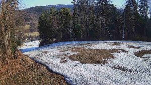 Skiareál Karolinka - Prostřední část sjezdovky a snowpark - 19.3.2026 v 08:25 Skiareál Karolinka - Prostřední část sjezdovky a snowpark - 19.3.2026 v 08:25
