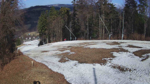 Skiareál Karolinka - Prostřední část sjezdovky a snowpark - 19.3.2026 v 11:25 Skiareál Karolinka - Prostřední část sjezdovky a snowpark - 19.3.2026 v 11:25