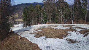 Skiareál Karolinka - Prostřední část sjezdovky a snowpark - 19.3.2026 v 13:02 Skiareál Karolinka - Prostřední část sjezdovky a snowpark - 19.3.2026 v 13:02
