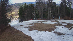 Skiareál Karolinka - Prostřední část sjezdovky a snowpark - 19.3.2026 v 13:25 Skiareál Karolinka - Prostřední část sjezdovky a snowpark - 19.3.2026 v 13:25