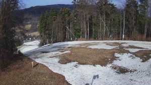 Skiareál Karolinka - Prostřední část sjezdovky a snowpark - 19.3.2026 v 13:32 Skiareál Karolinka - Prostřední část sjezdovky a snowpark - 19.3.2026 v 13:32