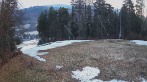 Skiareál Karolinka - Prostřední část sjezdovky a snowpark - 25.3.2026 v 05:45 Skiareál Karolinka - Prostřední část sjezdovky a snowpark - 25.3.2026 v 05:45