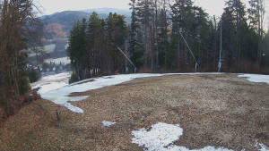 Skiareál Karolinka - Prostřední část sjezdovky a snowpark - 25.3.2026 v 06:02 Skiareál Karolinka - Prostřední část sjezdovky a snowpark - 25.3.2026 v 06:02