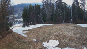 Skiareál Karolinka - Prostřední část sjezdovky a snowpark - 25.3.2026 v 06:20 Skiareál Karolinka - Prostřední část sjezdovky a snowpark - 25.3.2026 v 06:20