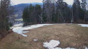 Skiareál Karolinka - Prostřední část sjezdovky a snowpark - 25.3.2026 v 08:10 Skiareál Karolinka - Prostřední část sjezdovky a snowpark - 25.3.2026 v 08:10