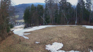 Skiareál Karolinka - Prostřední část sjezdovky a snowpark - 25.3.2026 v 08:20 Skiareál Karolinka - Prostřední část sjezdovky a snowpark - 25.3.2026 v 08:20