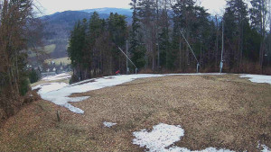 Skiareál Karolinka - Prostřední část sjezdovky a snowpark - 25.3.2026 v 08:25 Skiareál Karolinka - Prostřední část sjezdovky a snowpark - 25.3.2026 v 08:25