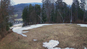 Skiareál Karolinka - Prostřední část sjezdovky a snowpark - 25.3.2026 v 08:55 Skiareál Karolinka - Prostřední část sjezdovky a snowpark - 25.3.2026 v 08:55
