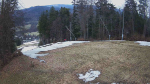 Skiareál Karolinka - Prostřední část sjezdovky a snowpark - 25.3.2026 v 13:10 Skiareál Karolinka - Prostřední část sjezdovky a snowpark - 25.3.2026 v 13:10