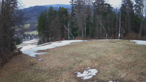 Skiareál Karolinka - Prostřední část sjezdovky a snowpark - 25.3.2026 v 13:32 Skiareál Karolinka - Prostřední část sjezdovky a snowpark - 25.3.2026 v 13:32