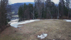 Skiareál Karolinka - Prostřední část sjezdovky a snowpark - 25.3.2026 v 14:05 Skiareál Karolinka - Prostřední část sjezdovky a snowpark - 25.3.2026 v 14:05