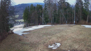 Skiareál Karolinka - Prostřední část sjezdovky a snowpark - 25.3.2026 v 15:32 Skiareál Karolinka - Prostřední část sjezdovky a snowpark - 25.3.2026 v 15:32