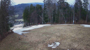 Skiareál Karolinka - Prostřední část sjezdovky a snowpark - 25.3.2026 v 15:40 Skiareál Karolinka - Prostřední část sjezdovky a snowpark - 25.3.2026 v 15:40
