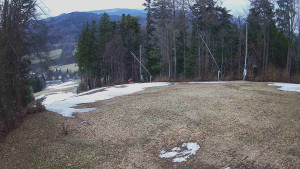 Skiareál Karolinka - Prostřední část sjezdovky a snowpark - 25.3.2026 v 15:55 Skiareál Karolinka - Prostřední část sjezdovky a snowpark - 25.3.2026 v 15:55