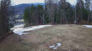 Skiareál Karolinka - Prostřední část sjezdovky a snowpark - 25.3.2026 v 16:55 Skiareál Karolinka - Prostřední část sjezdovky a snowpark - 25.3.2026 v 16:55